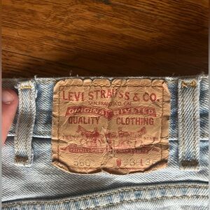 Levi's Blue Straight Jeans Classic Style